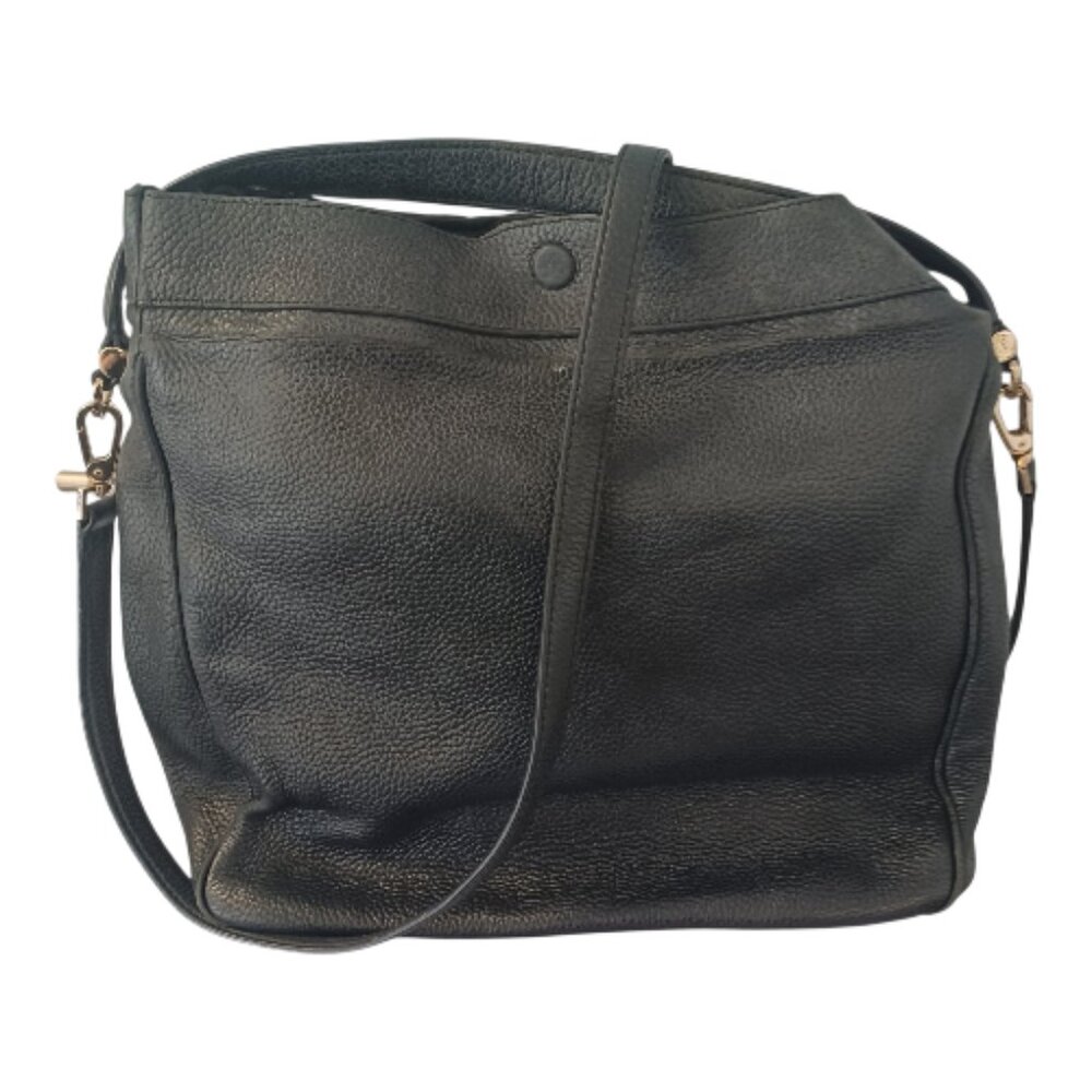 Kate Spade Michaela Chester Street Black Pebbled Leather Hobo Bag with Wallet - Picture 4 of 14